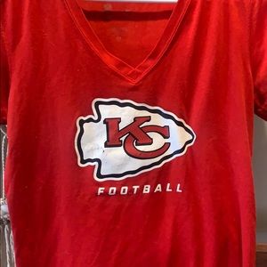 Nike Kansas City Chiefs Dri Fit V neck